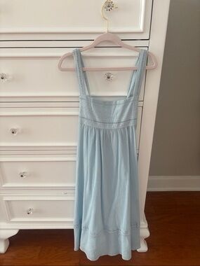cupcakes & cashmere Light Blue Mini Dress